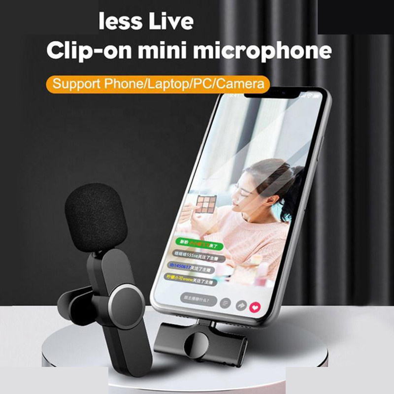 میکروفن یقه ای مدل Wireless Lightning میکروفن یقه ای مدل Wireless Lightning