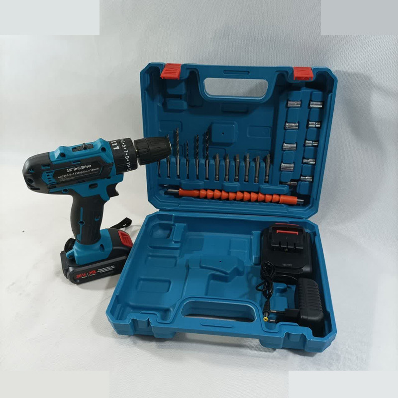 مجموعه 27 عددی دریل شارژی چکشی مدل v36 مجموعه 27 عددی دریل شارژی چکشی مدل v36