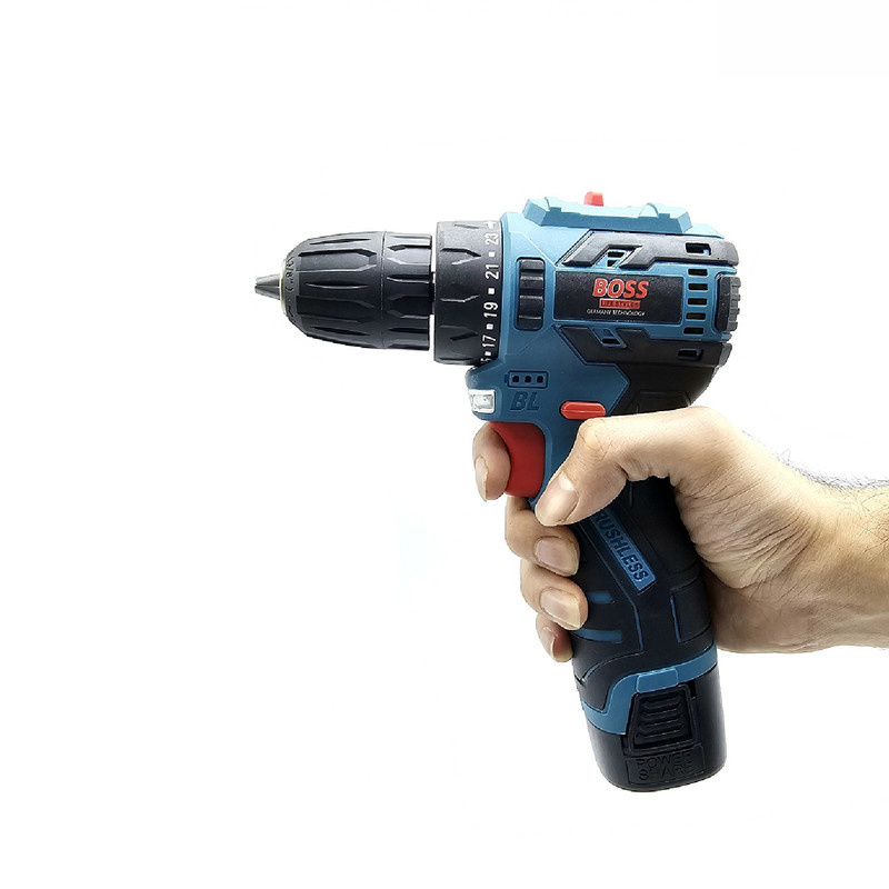 دریل پیچ گوشتی شارژی باس مدل براشلس 24VF کد 1 دریل پیچ گوشتی شارژی باس مدل براشلس 24VF کد 1