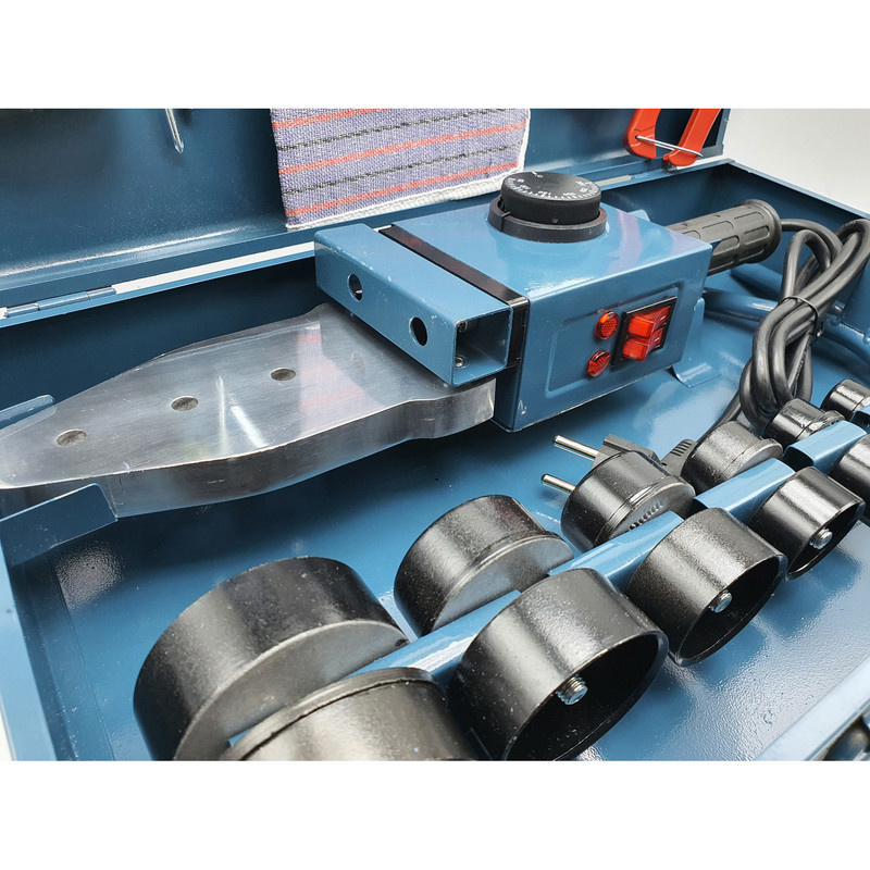 دستگاه اتو لوله پلیمری باس مدل 3000W مجموعه 15 عددی دستگاه اتو لوله پلیمری باس مدل 3000W مجموعه 15 عددی