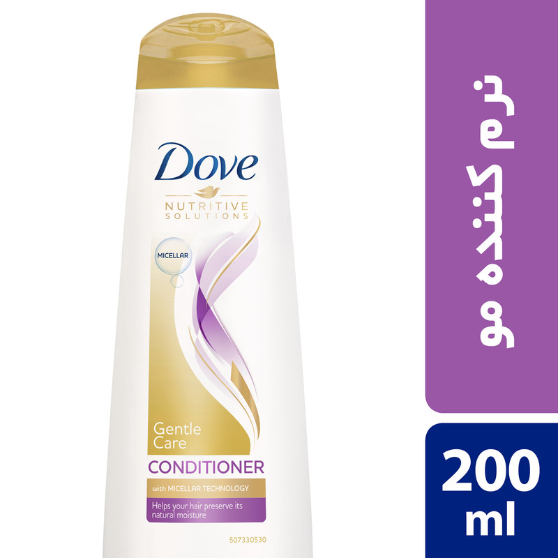 نرم کننده مو داو مدل gentle care حجم 200 میلی لیتر نرم کننده مو داو مدل gentle care حجم 200 میلی لیتر