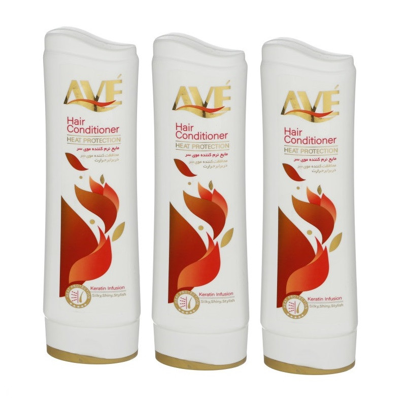 نرم کننده مو اوه مدل Heat Protection حجم 250 میلی لیتر بسته 3 عددی نرم کننده مو اوه مدل Heat Protection حجم 250 میلی لیتر بسته 3 عددی