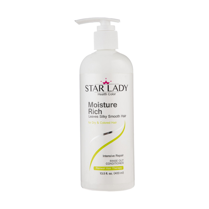 نرم کننده مو استار لیدی مدل Moisture Rich حجم 400 میلی لیتر نرم کننده مو استار لیدی مدل Moisture Rich حجم 400 میلی لیتر