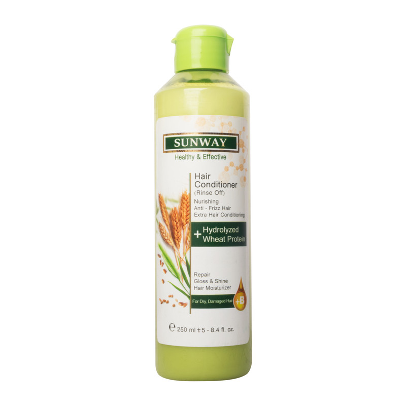 نرم کننده مو سان وی مدل Wheat Protein حجم 250 میلی لیتر نرم کننده مو سان وی مدل Wheat Protein حجم 250 میلی لیتر