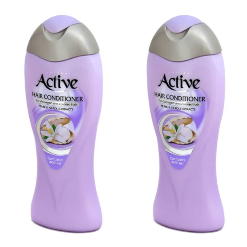 نرمکننده مو اکتیو مدل d02 حجم 400 میلیلیتر مجموعه 2 عددی نرمکننده مو اکتیو مدل d02 حجم 400 میلیلیتر مجموعه 2 عددی