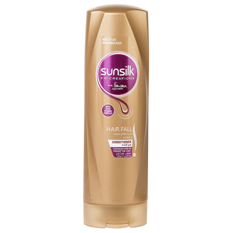 نرم کننده سان سیلک مدل Hair Fall Solution حجم 350 میلی لیتر نرم کننده سان سیلک مدل Hair Fall Solution حجم 350 میلی لیتر