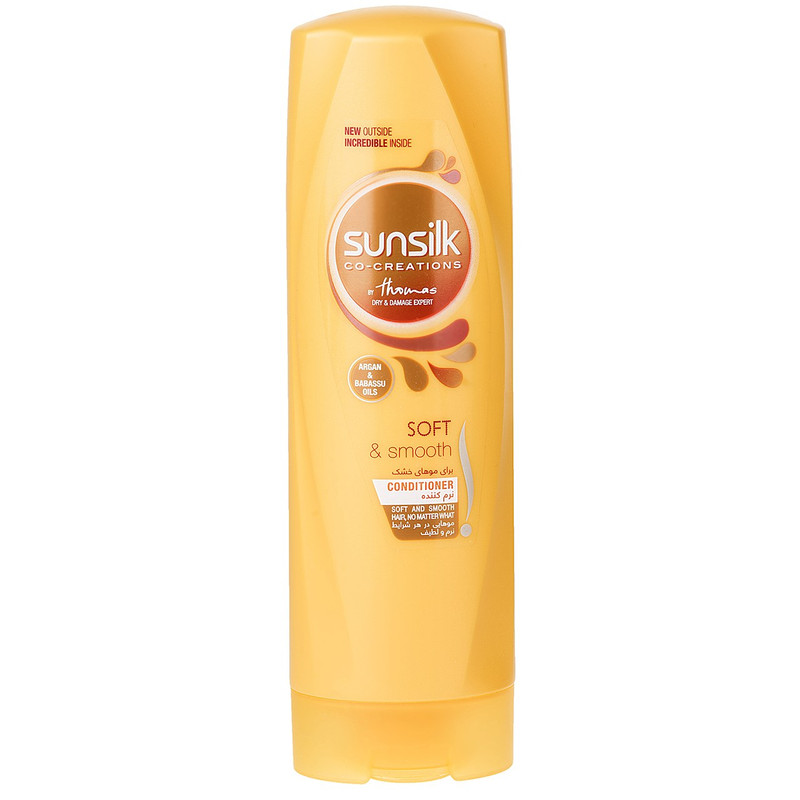 نرم کننده سان سیلک مدل Nourishing Soft And Smooth حجم 350 میلی لیتر