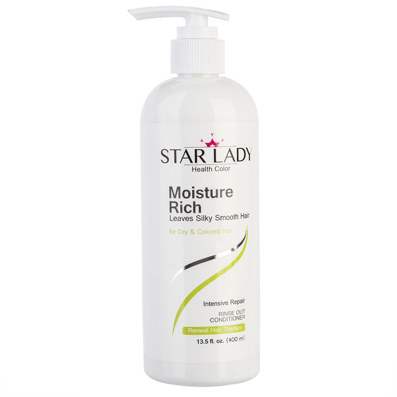 نرم کننده موی استار لیدی مدل Moisture Rich حجم 400 میلی لیتر