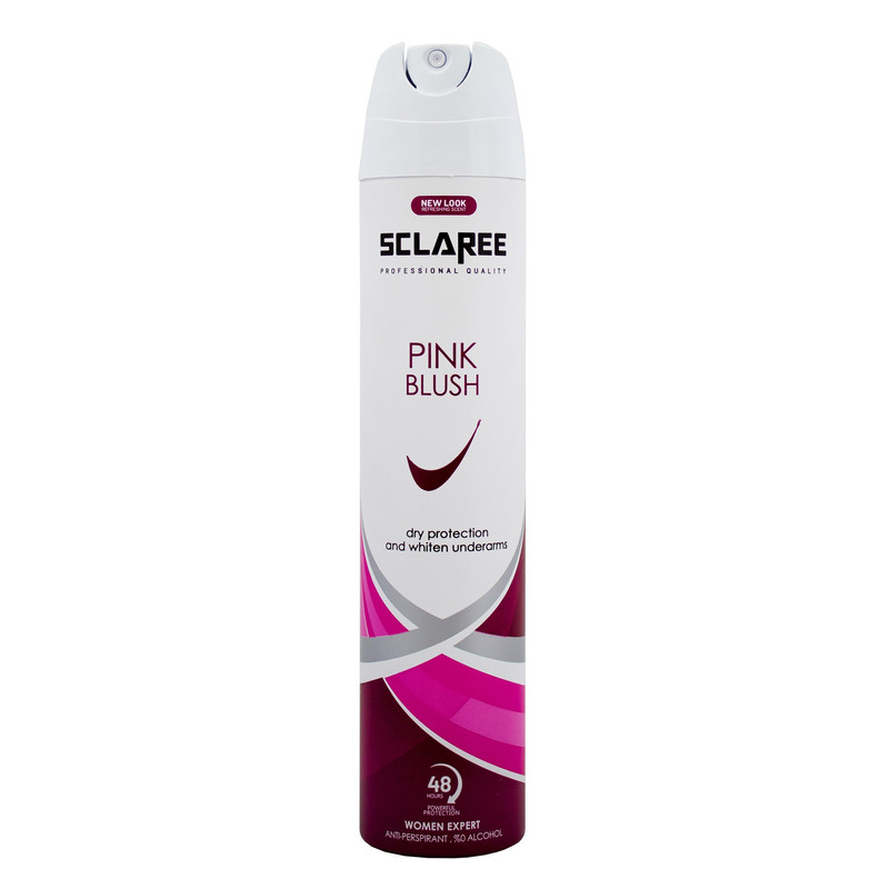 اسپری ضد تعریق زنانه اسکلاره مدل Pink Blush حجم 200 میلی لیتر اسپری ضد تعریق زنانه اسکلاره مدل Pink Blush حجم 200 میلی لیتر