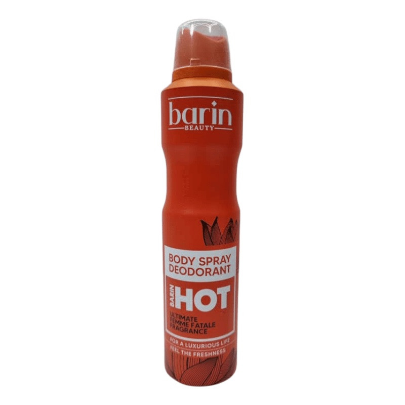 اسپری بدن بارین بیوتی مدل HOT حجم 250 میلی لیتر اسپری بدن بارین بیوتی مدل HOT حجم 250 میلی لیتر