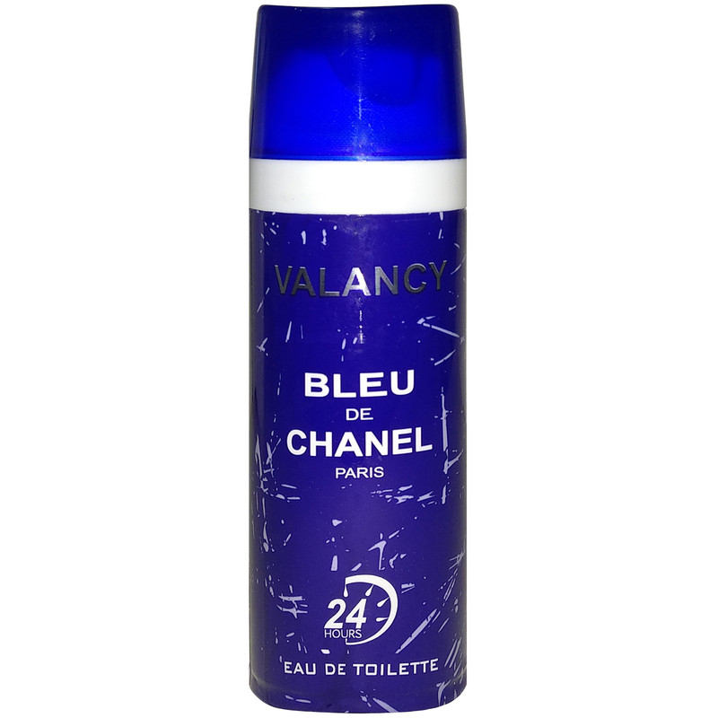 اسپری خوشبو کننده بدن مردانه والانسی مدل Bleu De Chanel حجم 200 میلی لیتر اسپری خوشبو کننده بدن مردانه والانسی مدل Bleu De Chanel حجم 200 میلی لیتر