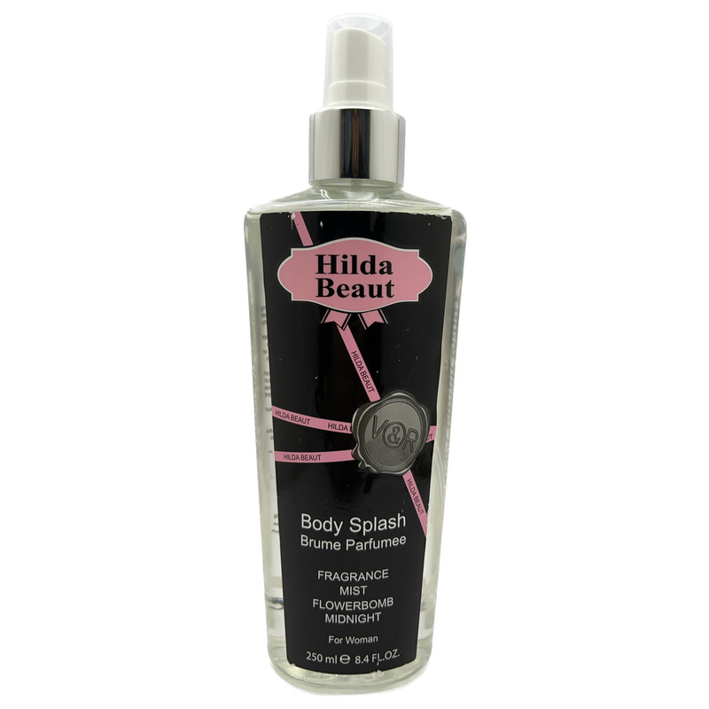 بادی اسپلش زنانه هیلدابیوت مدل Flower bomb midnight victor and rolf حجم 250 میلی لیتر بادی اسپلش زنانه هیلدابیوت مدل Flower bomb midnight victor and rolf حجم 250 میلی لیتر