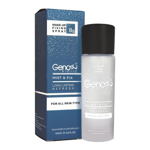 اسپری رطوبت رسان و تثبیت کننده آرایش ژنوبایوتیک مدل MIST & FIX حجم 100 میلی لیتر اسپری رطوبت رسان و تثبیت کننده آرایش ژنوبایوتیک مدل MIST & FIX حجم 100 میلی لیتر