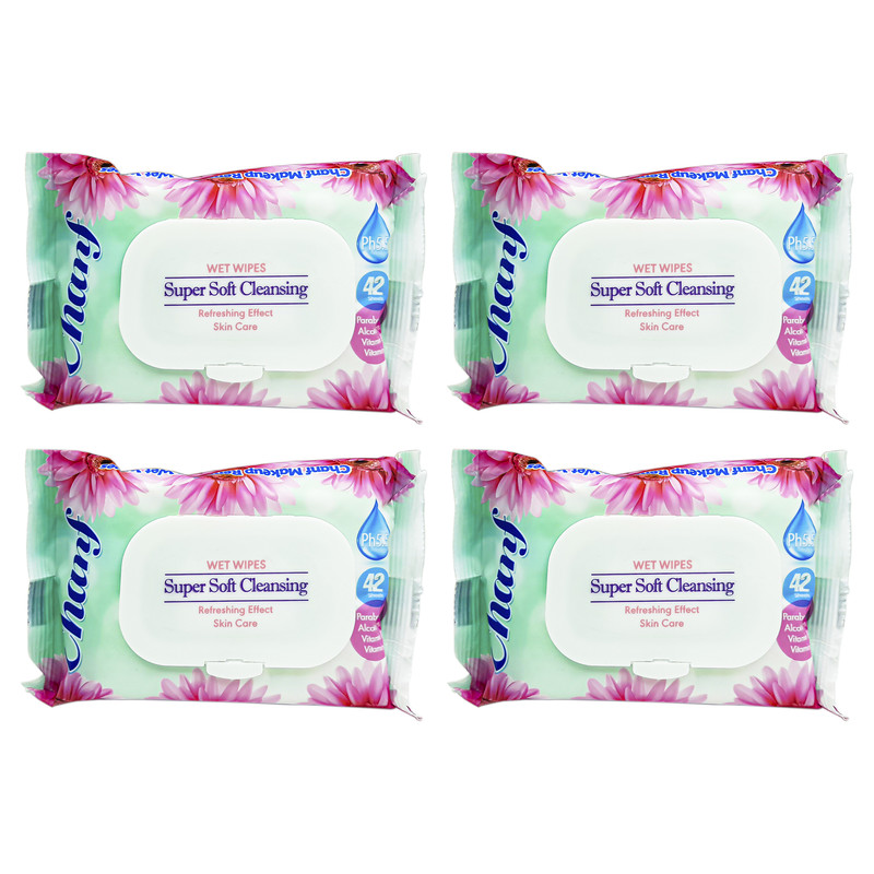 دستمال مرطوب چانف مدل Super Soft-X1 مجموعه 4 عددی دستمال مرطوب چانف مدل Super Soft-X1 مجموعه 4 عددی