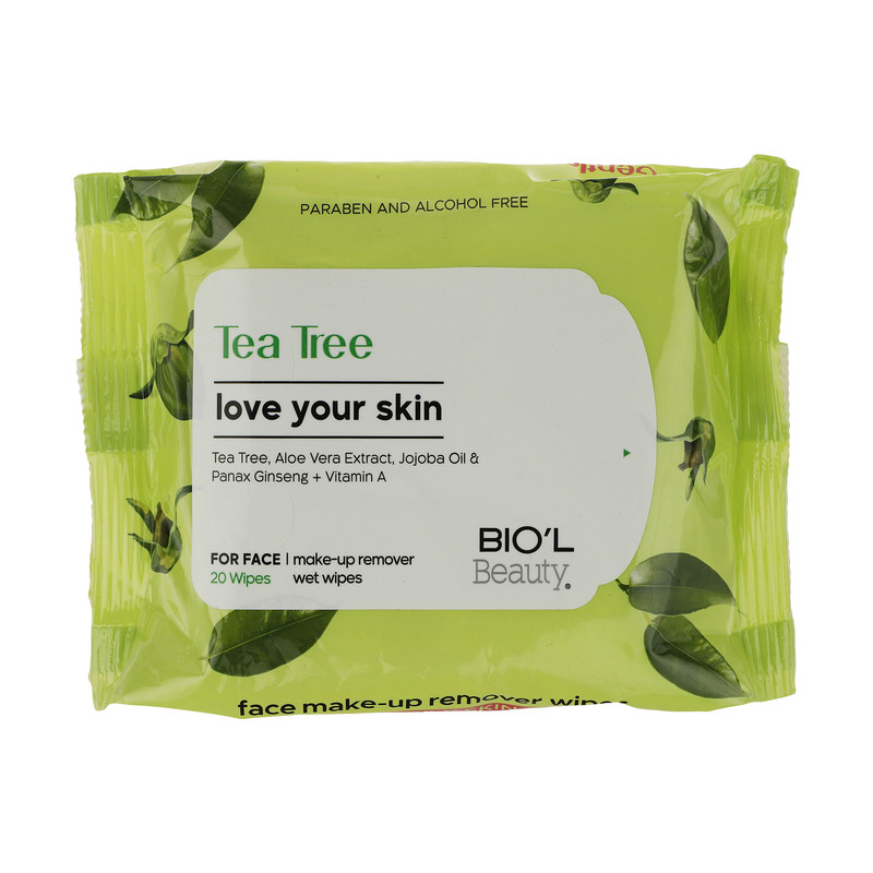 دستمال مرطوب بیول مدل Tea Tree بسته 20 عددی دستمال مرطوب بیول مدل Tea Tree بسته 20 عددی