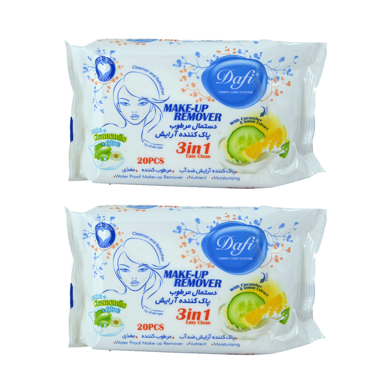 دستمال مرطوب دافی مدل Lc3 مجموعه 2 عددی دستمال مرطوب دافی مدل Lc3 مجموعه 2 عددی