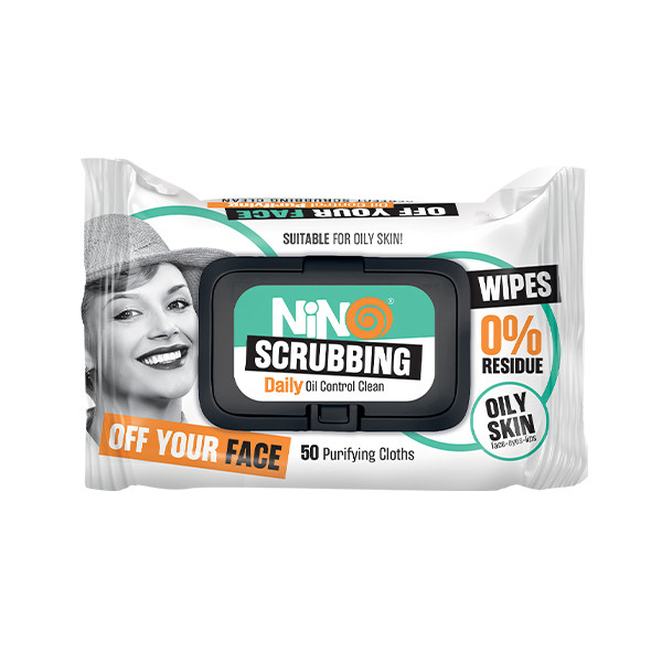 دستمال مرطوب نینو مدل SCRUBBING بسته 50 عددی دستمال مرطوب نینو مدل SCRUBBING بسته 50 عددی