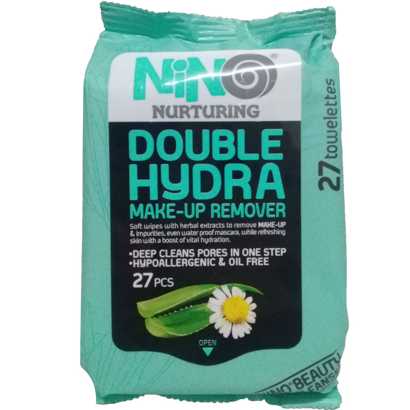 دستمال مرطوب نینو مدل Double Hydra بسته 27 عددی دستمال مرطوب نینو مدل Double Hydra بسته 27 عددی