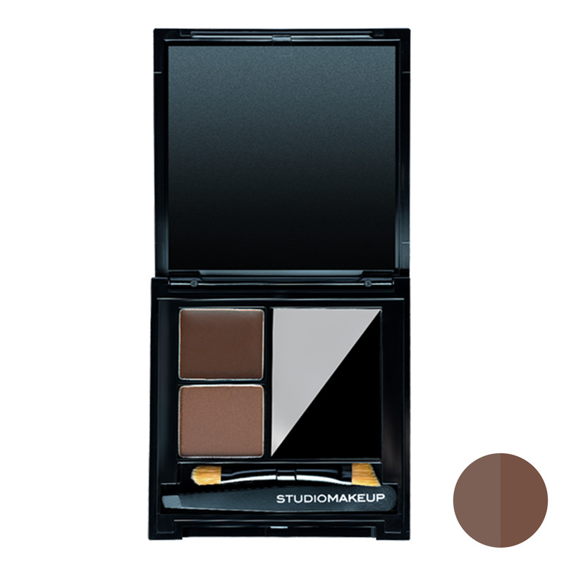 سایه ابرو استودیو میکاپ مدل Perfecting Kit شماره 02 سایه ابرو استودیو میکاپ مدل Perfecting Kit شماره 02