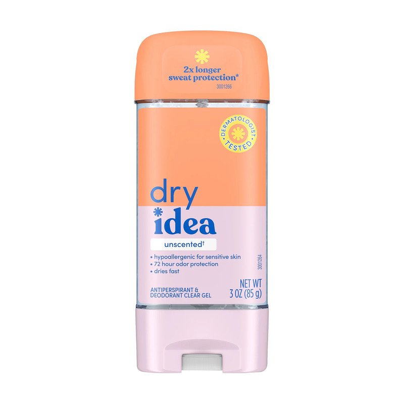 ژل شفاف ضد تعریق درای آیدیا مدل Unscented وزن 85 گرم ژل شفاف ضد تعریق درای آیدیا مدل Unscented وزن 85 گرم