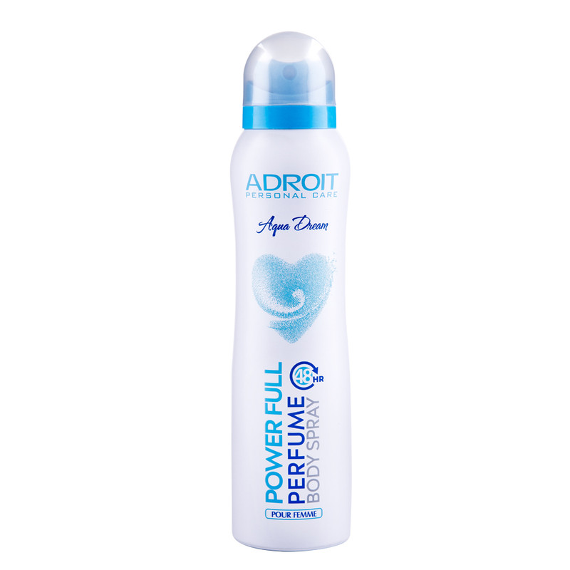 دئودورانت زنانه آدرويت مدل Aqua Dream حجم 150 ميلی لیتر دئودورانت زنانه آدرويت مدل Aqua Dream حجم 150 ميلی لیتر