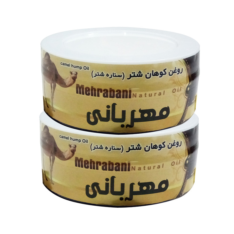روغن کوهان شتر مهربانی کد 2 حجم 60 میلی لیتر بسته 2 عددی