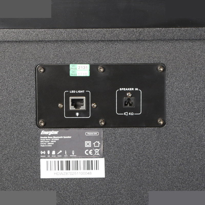 اسپیکر بلوتوثی انرجایزر مدل bts2860 مجموعه 2 عددی اسپیکر بلوتوثی انرجایزر مدل bts2860 مجموعه 2 عددی