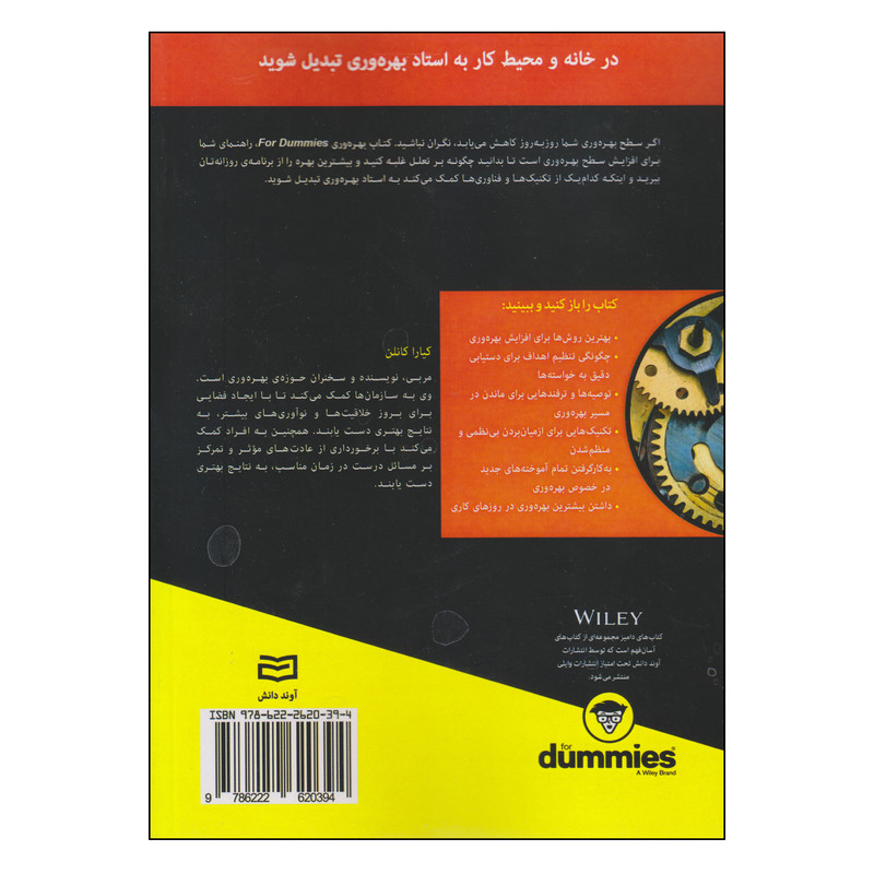 کتاب بهره وری اثر کیارا کانلن انتشارات اوند دانش کتاب بهره وری اثر کیارا کانلن انتشارات اوند دانش