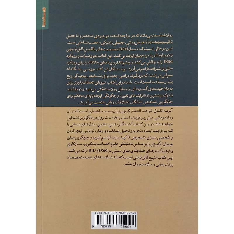 کتاب فراتر از DSM اثر استیون سی هیز انتشارات روانشناسی و هنر کتاب فراتر از DSM اثر استیون سی هیز انتشارات روانشناسی و هنر