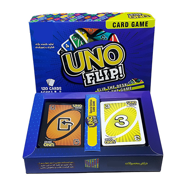 بازی فکری اونو فیلیپ مناسب دورهمی مدل کارتی
