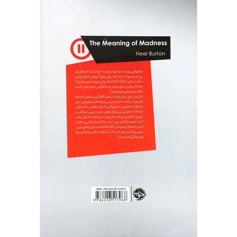 کتاب معنای دیوانگی اثر نیل برتون ترجمه سهرورد زرشکیان نشر خوب کتاب معنای دیوانگی اثر نیل برتون ترجمه سهرورد زرشکیان نشر خوب