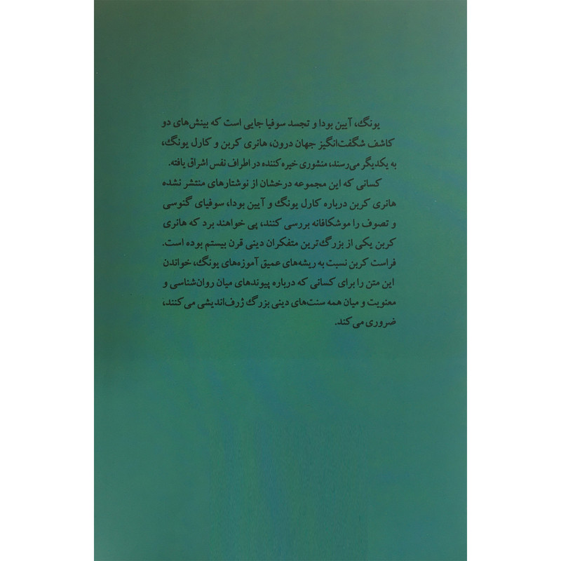 کتاب یونگ:ایین بودا و تجسد سوفیا اثر هانری کربن انتشارات جامی کتاب یونگ:ایین بودا و تجسد سوفیا اثر هانری کربن انتشارات جامی