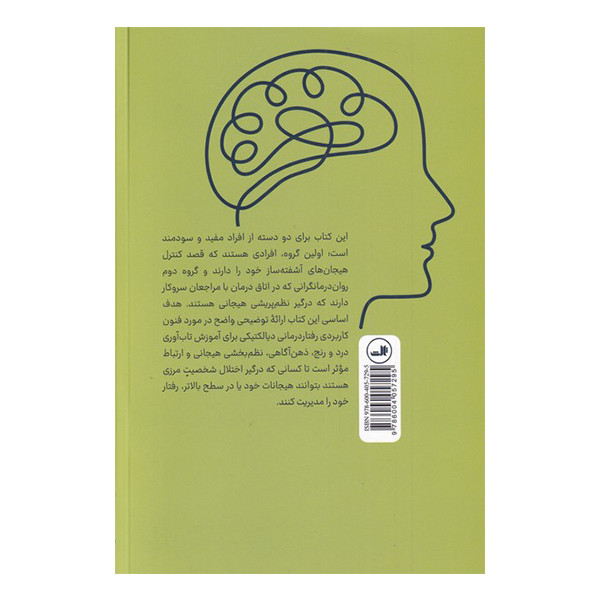 کتاب فنون کاربردی رفتار درمانی دیالکتیکی اثر جمعی از نویسندگان نشر ثالث کتاب فنون کاربردی رفتار درمانی دیالکتیکی اثر جمعی از نویسندگان نشر ثالث