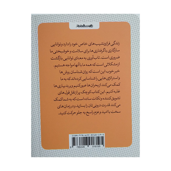 کتاب کوچک تاب اوری اثر لوسی لین ترجمه هومن نامور انتشارات روانشناسی و هنر کتاب کوچک تاب اوری اثر لوسی لین ترجمه هومن نامور انتشارات روانشناسی و هنر