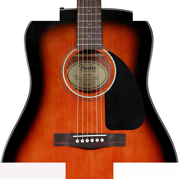 گیتار آکوستیک فندر مدل CD-60 Sunburst سایز 4/4 گیتار آکوستیک فندر مدل CD-60 Sunburst سایز 4/4