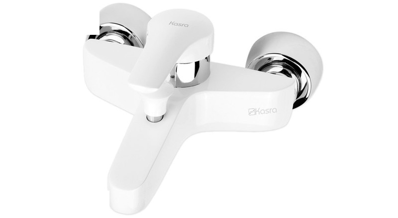 شیر حمام کسری مدل سزار سفید