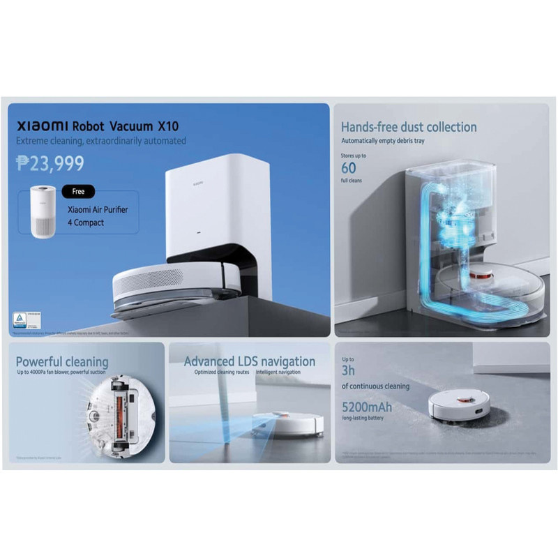 پد طی جاروبرقی مدل Robot Vacuum X10 PLUS مجموعه دو عددی پد طی جاروبرقی مدل Robot Vacuum X10 PLUS مجموعه دو عددی