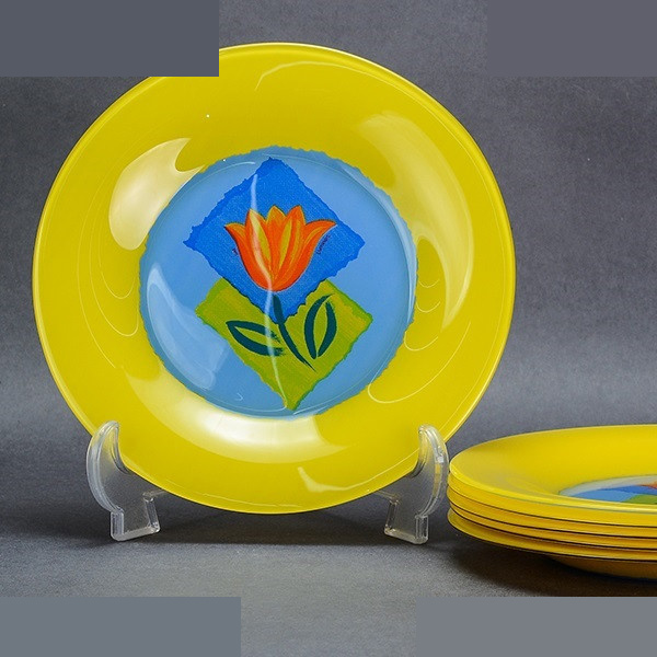 بشقاب غذاخوری لومینارک مدل ماتیز بسته 6 عددی بشقاب غذاخوری لومینارک مدل ماتیز بسته 6 عددی