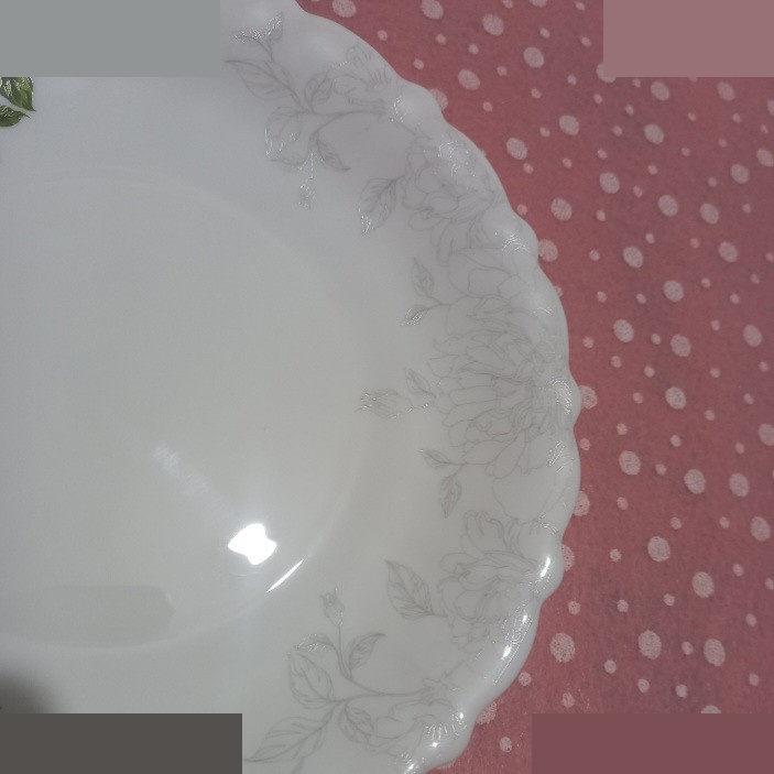 پیش دستی پارس اپال مدل نیلوفر کد 400 مجموعه 6 عددی