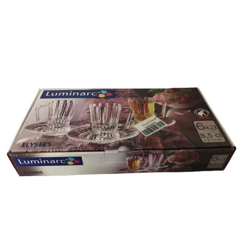 سرویس چای خوری 12 پارچه لومینارک مدل الیزه سرویس چای خوری 12 پارچه لومینارک مدل الیزه