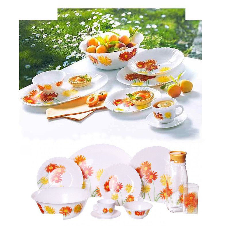 سرویس چای خوری ۱۲ پارچه لومینارک مدل مارگارت