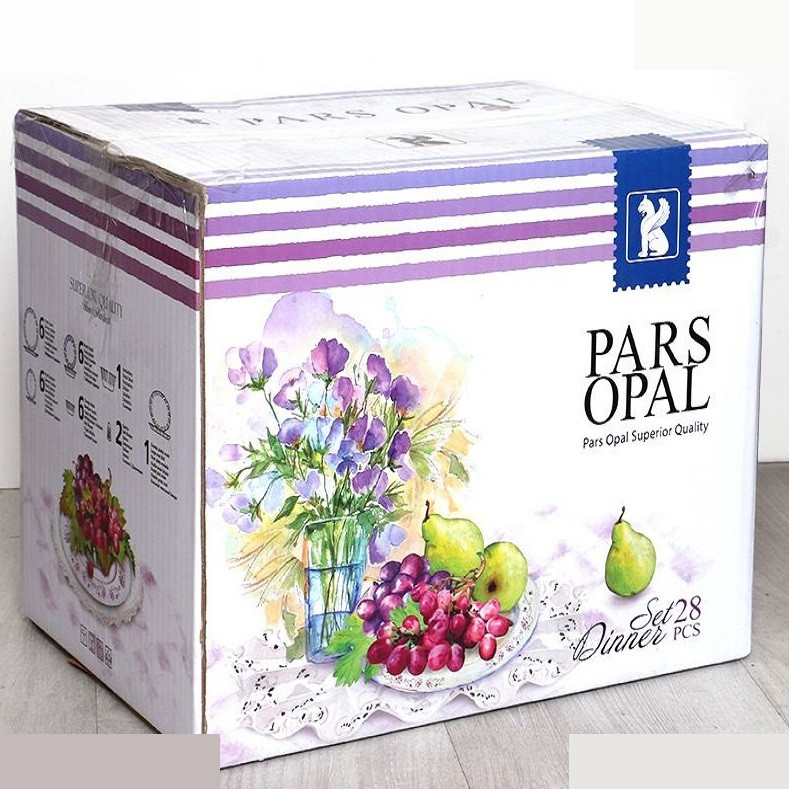 سرویس غذاخوری 28 پارچه پارس اپال کد 312