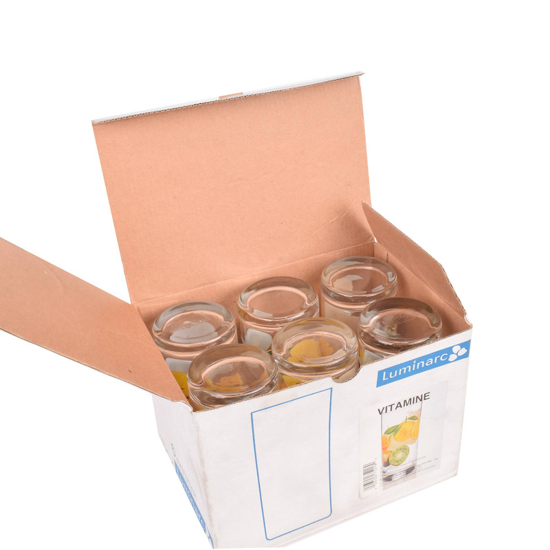 لیوان لومینارک مدل Fruit بسته 6 عددی