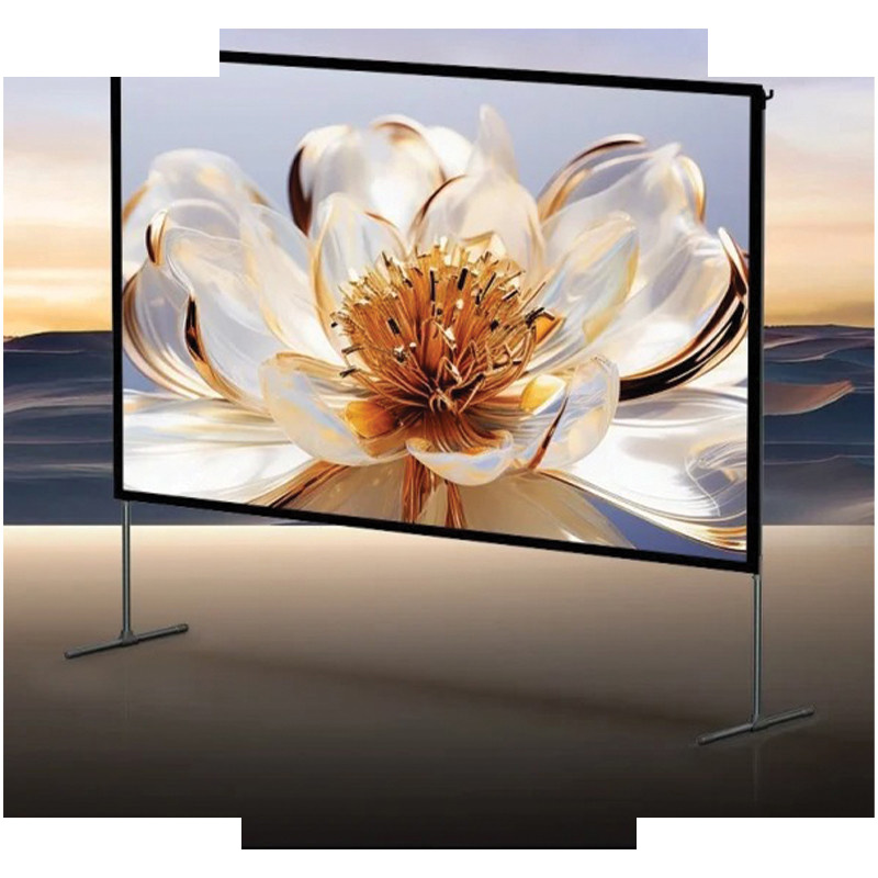 پرده نمایش ایستاده ونبوه مدل folding projector screen پرده نمایش ایستاده ونبوه مدل folding projector screen