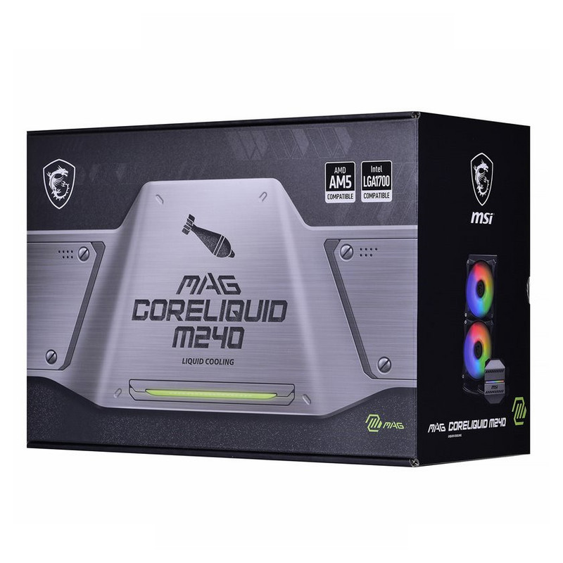 خنک کننده آبی ام اس آی مدل MAG CORELIQUID M240