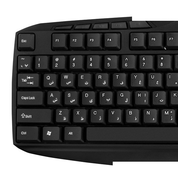 کیبورد گرین مدل GK-302، سوییچ ممبران، Full-Size