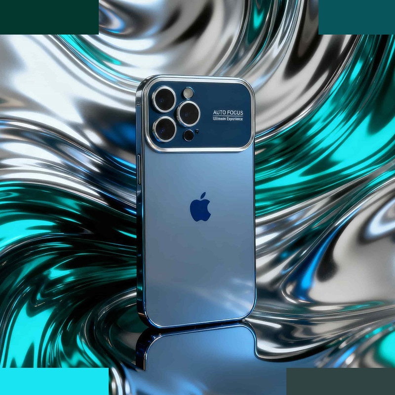 کاور قاب میلیونی مدل AUTO-FOCUS مناسب برای گوشی موبایل اپل IPHONE 13 PROMAX