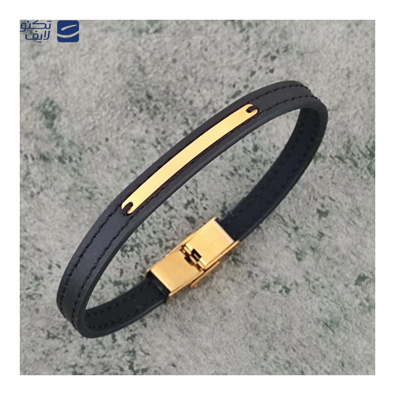 gallery-دستبند طلا مردانه 18 عیار بند چرمی مدل کلاسیک copy.png