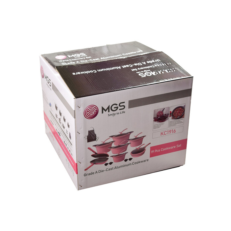 سرویس پخت و پز 19 پارچه ام جی اس مدل کره ای C