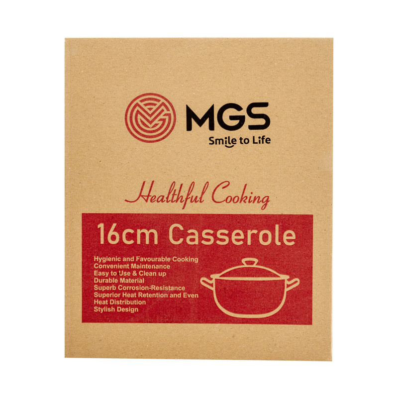 قابلمه گرانیت ام جی اس مدل فورج کد 005 سایز 16 قابلمه گرانیت ام جی اس مدل فورج کد 005 سایز 16